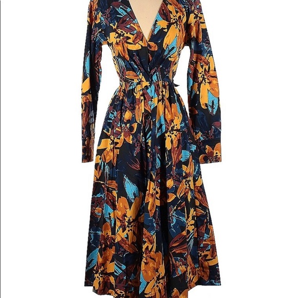 Marissa Webb lily print shirt dress - Picture 2 of 5